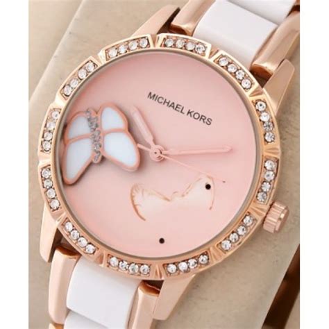 michael kors butterfly watch|Michael Kors mini wrist watch.